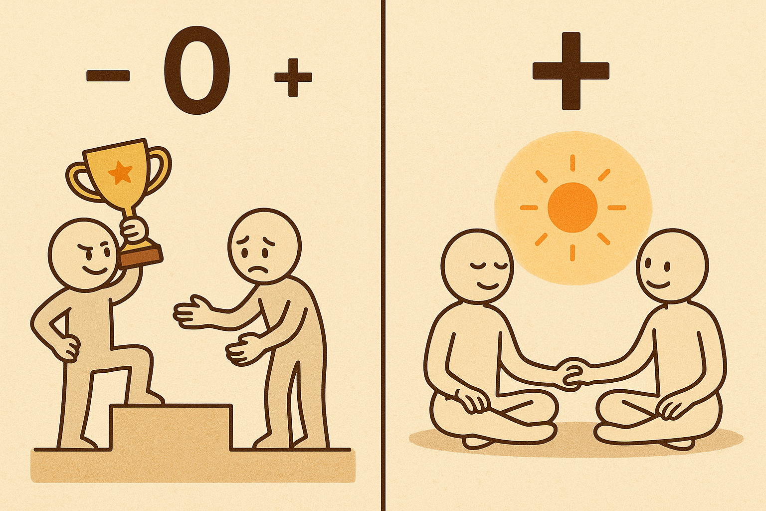 Juego de sumas a cero: Tu ganas, yo pierdo